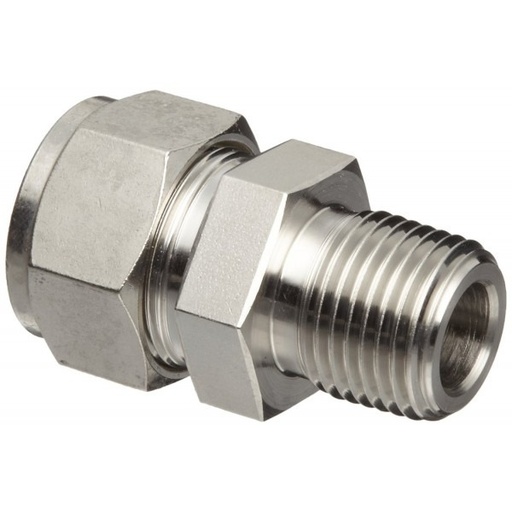 [P-07-00132-01] Conector glandula de Aluminio Macho 3/4''