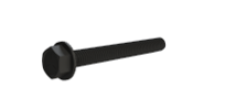 [P-06-00055-01] Bolt Serr flng blk 5/16x2.5 tornillo marca Unirac