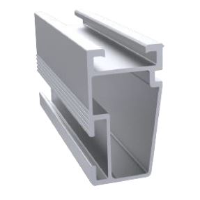 [P-06-00103-01] Perfil NetRail 4.80m, mill finish, Aluminio 6105-T6  NXT-RX-4800