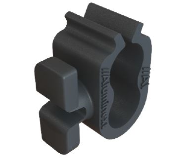[P-06-00113-01] Clips de Plástico para 2 cables, Next-Rail NXT-CLIP-5